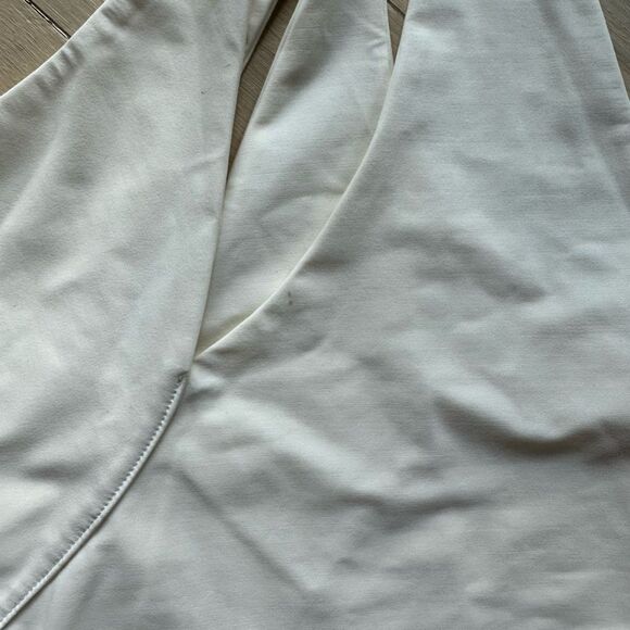 alix nyc one shoulder white cutout bodysuit - Picture 2 of 4